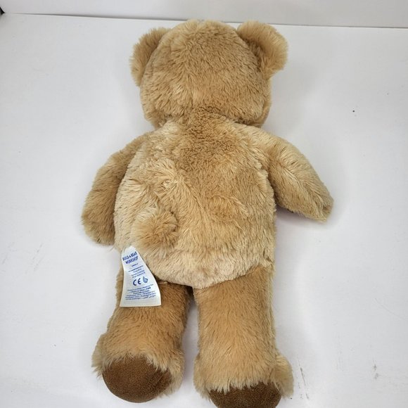 Talking Build A Bear "I Love You" Tan Teddy Stuffed Animal Soft Toy Plush Cuddly - Picture 6 of 15